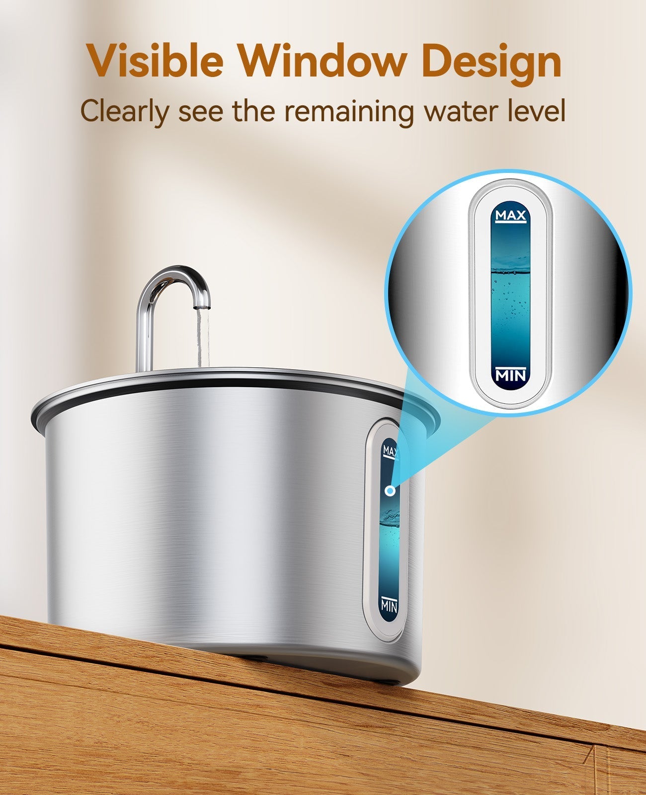 TheSmartLiving - 2L Cat Water Fountain with 3PCS Filters
