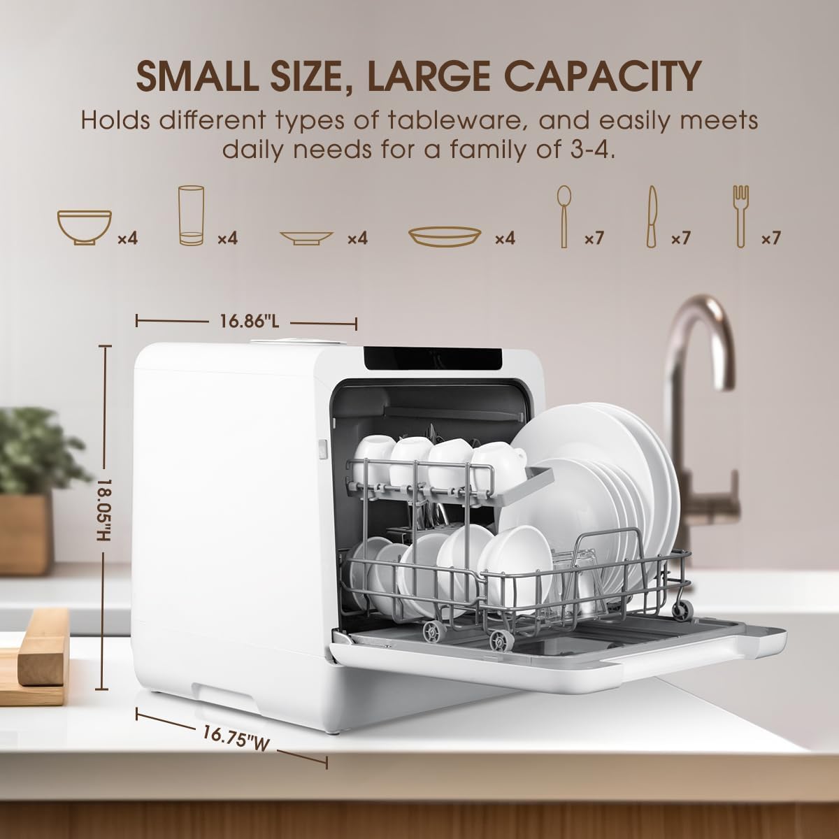 TheSmartLiving - mini dishwasher
