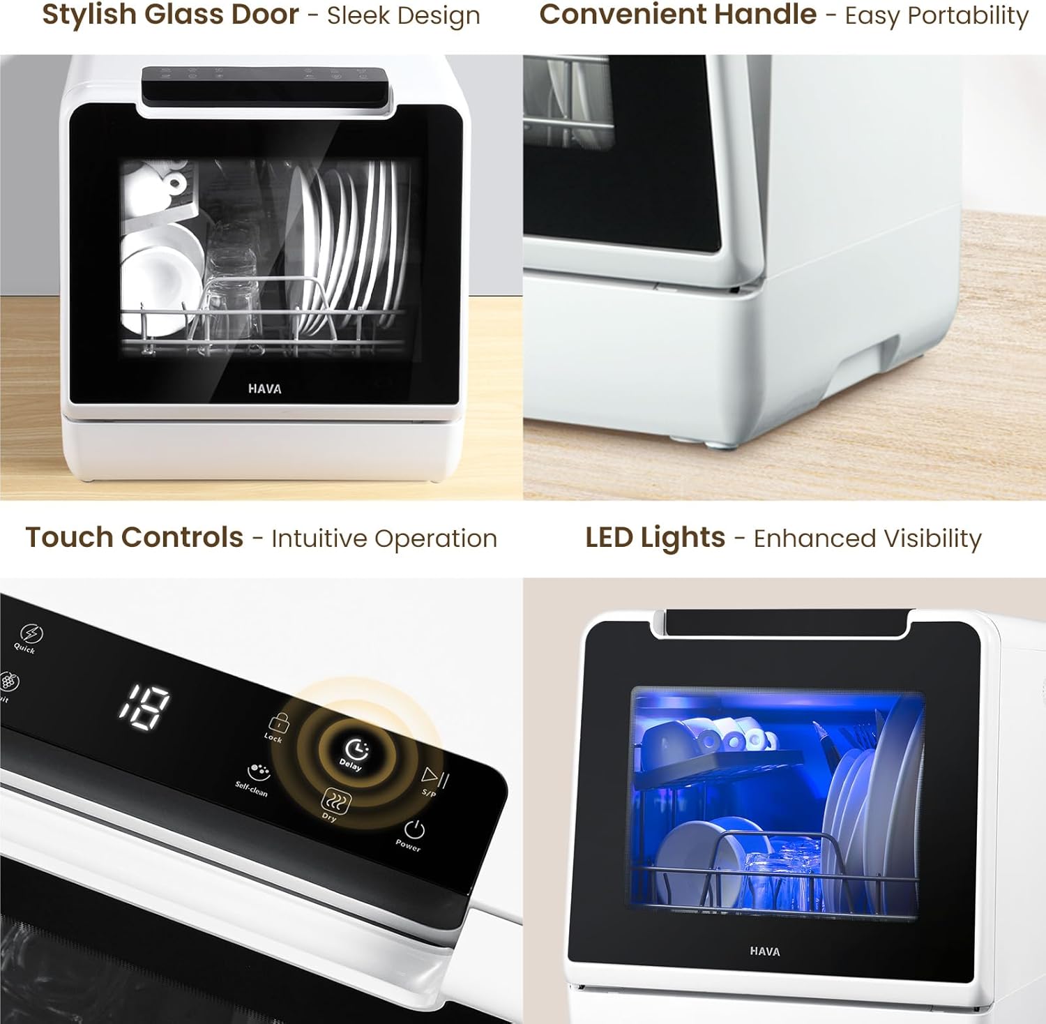 TheSmartLiving - mini dishwasher