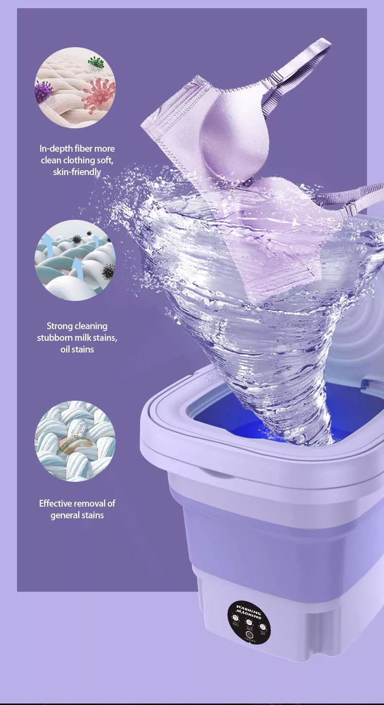 TheSmartLiving - Portable Mini Washing Machine