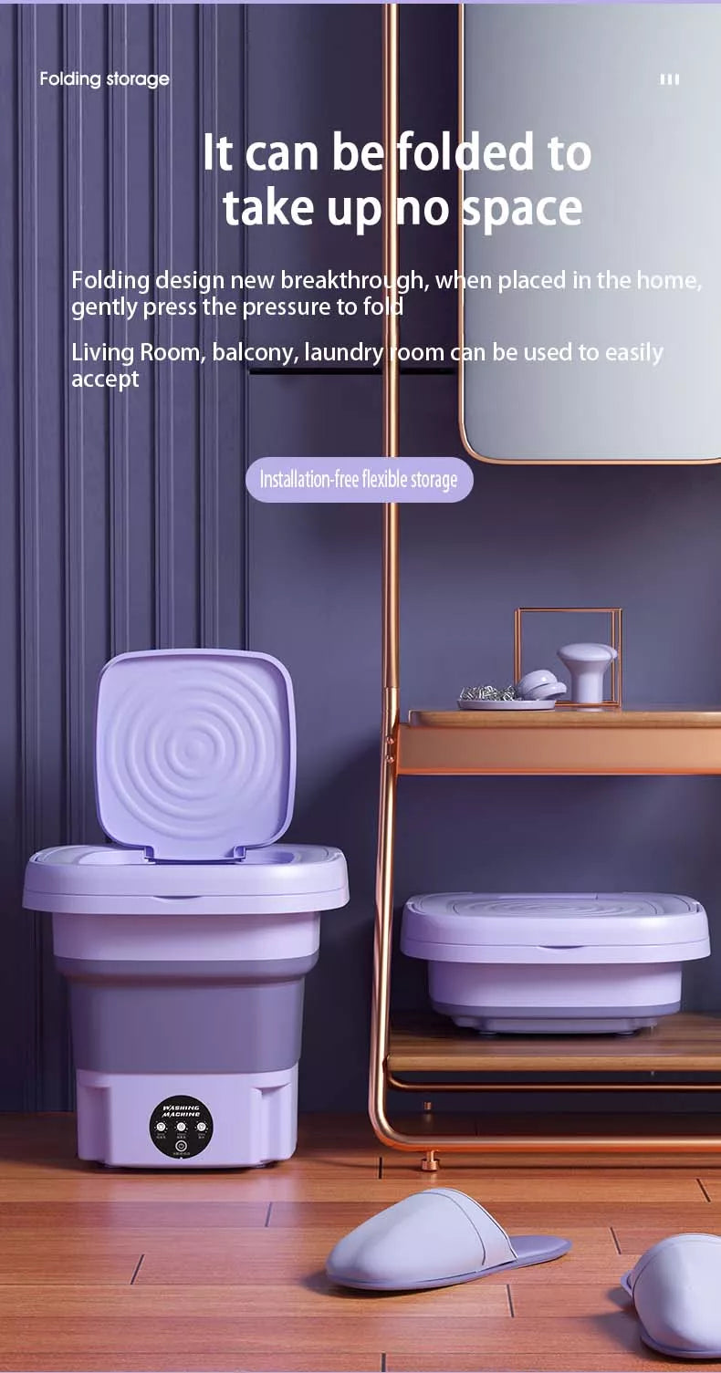 TheSmartLiving - Portable Mini Washing Machine